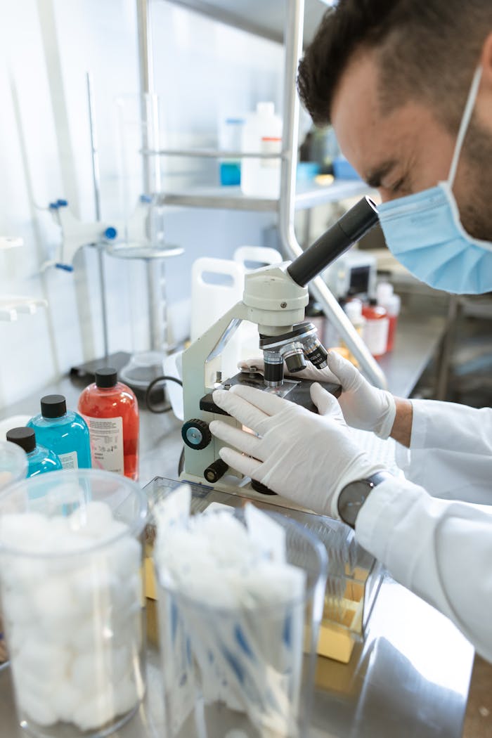 Laboratory Scientist doing a Research